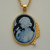 Agate Cameo Pendant